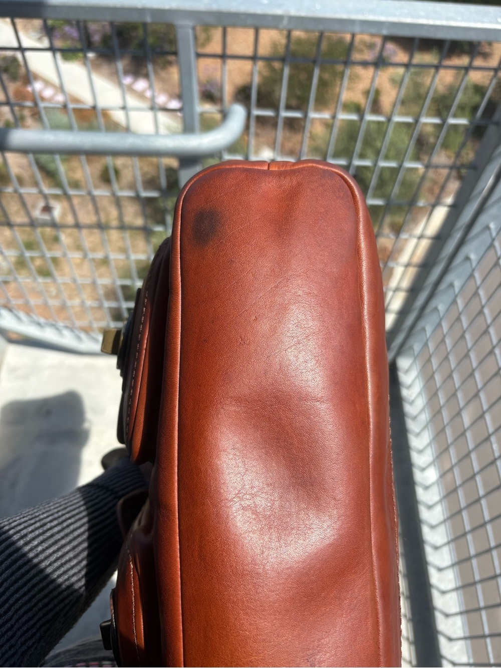 Coach Whiskey 65th Anniversary Tote with Front Pockets - Picture 10 of 16